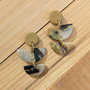 Brume- Marron Glacé et Jaune Ocre