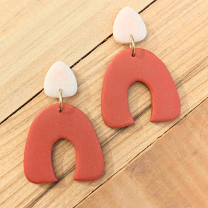 Arc en Ciel – Rose Pastel et Orange Safran