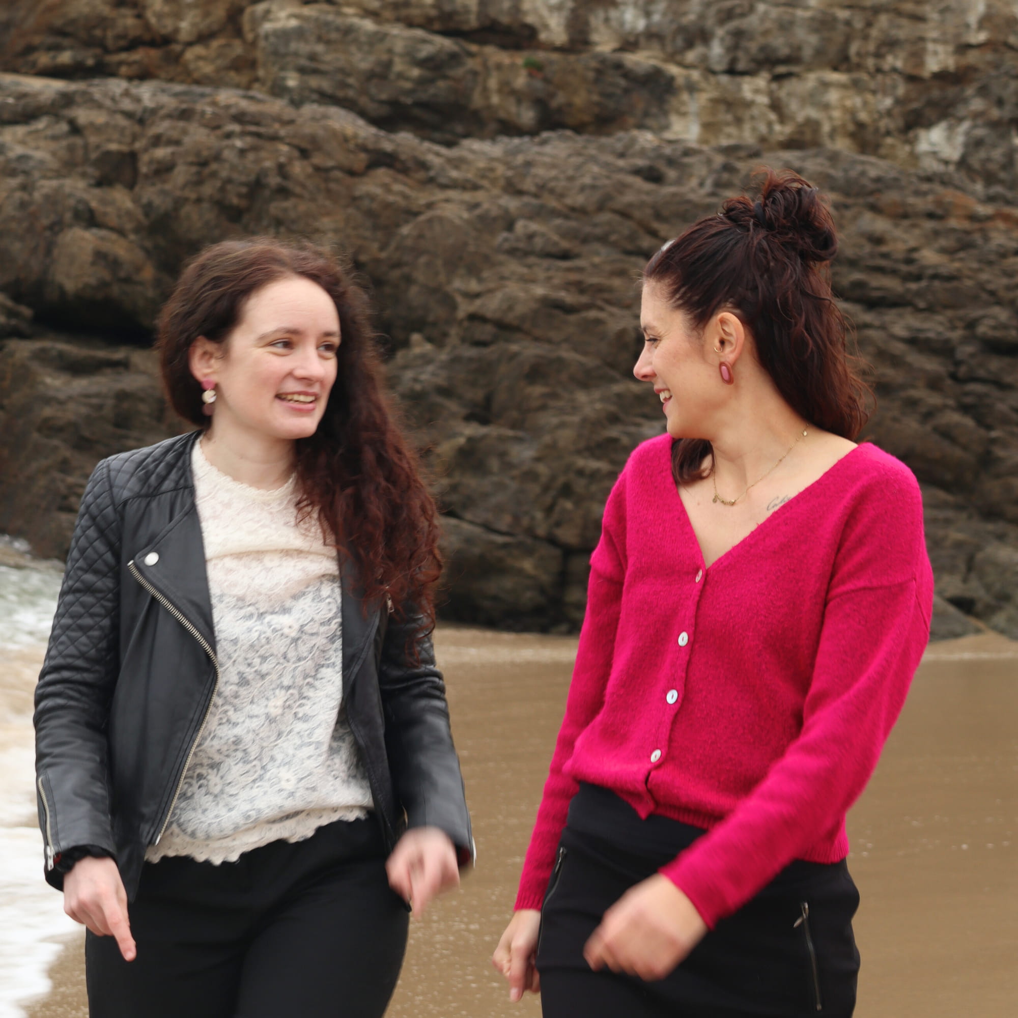 Boucles Ambre & Soie